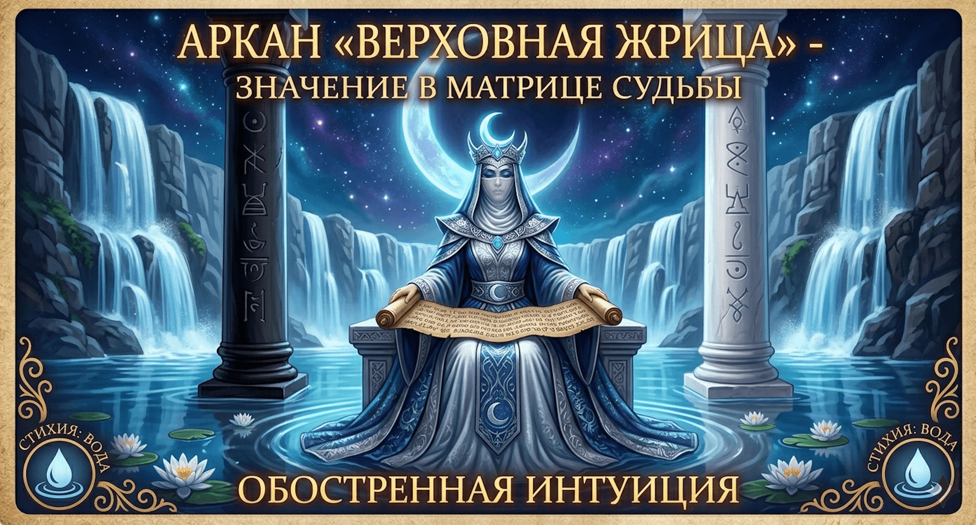 2 Аркана Верховная жрица